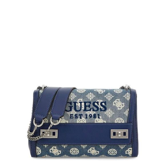 Guess Handbags - Guess Women's Blue Shoulder Bag